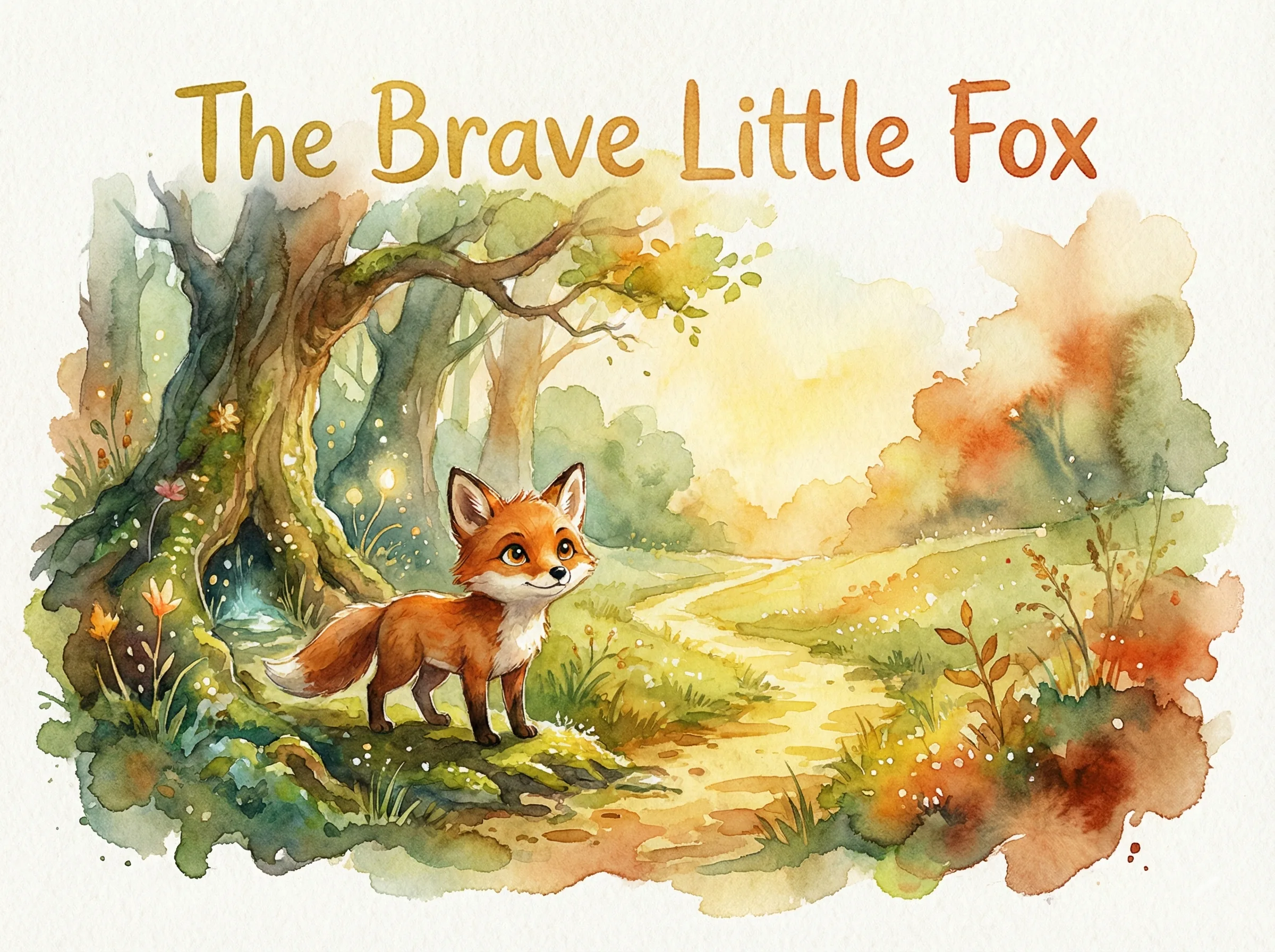 Cover of The Brave Little Fox story